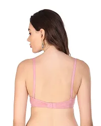 Stylish Multicoloured Cotton Blend Bra For Women Pack Of 3-thumb1