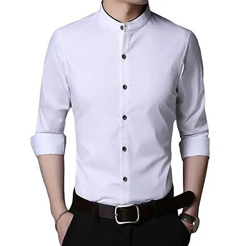 Stylish Men Long Sleeves Formal Shirt