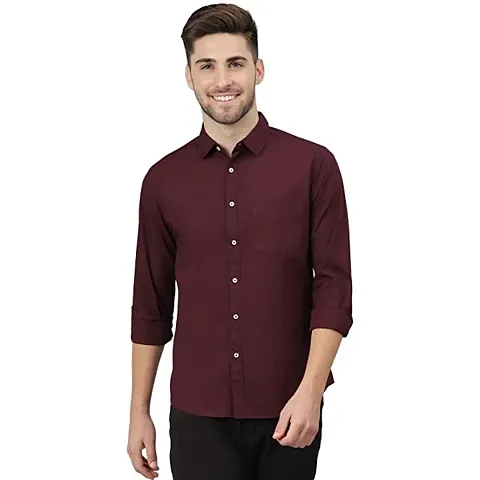 Stylish Men Long Sleeves Formal Shirt