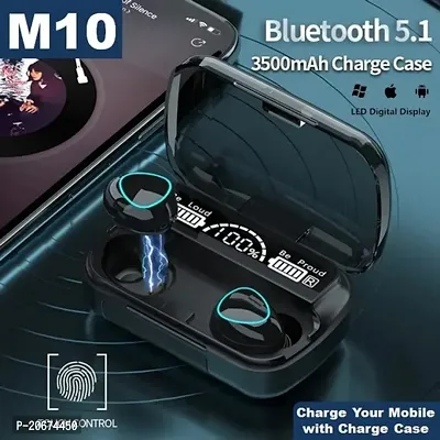 M10 TWS Bluetooth V5.1 Earbuds Active Noise Cancelling-thumb0