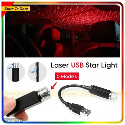 USB Star Light For Car / Rooms Decoration Laser Atmosphere Light