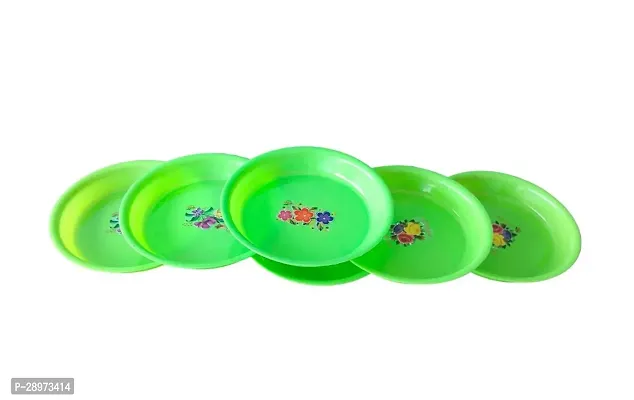 HALF PLATE for Snacks  Dinner | Nasta Plates(Set Of 6 Plates) Half Plate  (Pack of 6)-thumb0