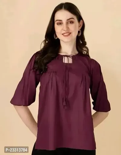 Elegant Rayon Top For Women