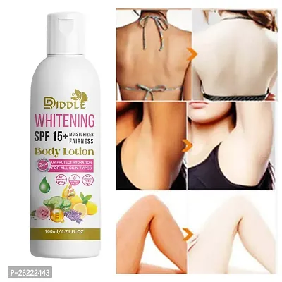 DRIDDLE Whitening Body Lotion On SPF25+ Skin Lighten  Brightening Body Lotion Cream (100 ml) Pack Of 1-thumb2