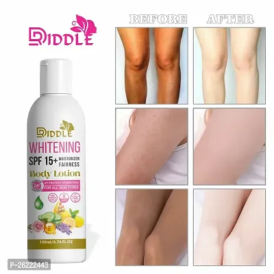 DRIDDLE Whitening Body Lotion On SPF25+ Skin Lighten  Brightening Body Lotion Cream (100 ml) Pack Of 1-thumb5