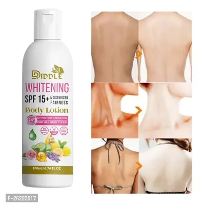 DRIDDLE Whitening Body Lotion On SPF25+ Skin Lighten  Brightening Body Lotion Cream (100 ml) Pack Of 1-thumb2