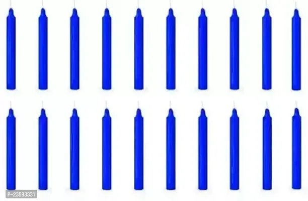 Plain Stick Candles For Home Decor, Birthday, Diwali, Party Candle Candle Pack Of 10