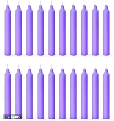 Biway Plain stick candles for home decor  birthday  Diwali  Party Candle Candlenbsp;nbsp; Blue  Pack of 10-thumb0