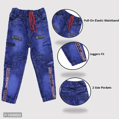 Jinquedai Big Pocket Denim Pants Men Casual Printed Jeans Chic Korean  Fashion Loose Male Plus Size Jeans Pour Hommes | Mens fashion jeans, Harem  pants men, Street wear