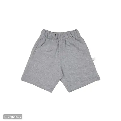 Gingerbread Pure Cotton Solid Shorts for Boys