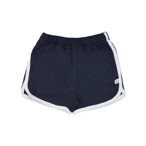 Gingerbread Pure Solid Shorts for Girls