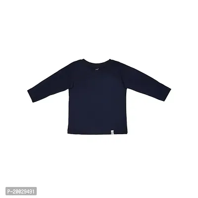 Gingerbread Pure Cotton, Full Sleeve, Round Neck  Solid Tshirt for Boys