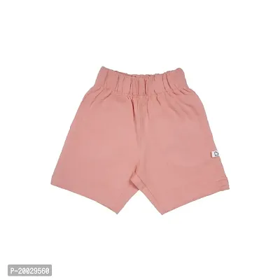 Gingerbread Pure Cotton Solid Shorts for Boys