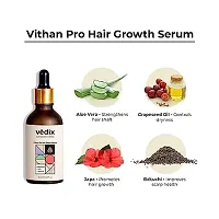 Vedix Ayurvedic Hair Fall Control Kit | Customized for Normal/Oily Hair - Normal-Oily Scalp  Straight Hair - Pack of 3 | Berberis  Banyan Anti Hair Fall Oil + Shampoo + Hair Growth Serum-thumb3