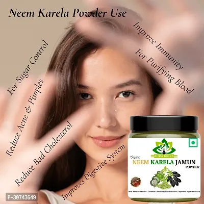 Neem Karela Jamun Powder for Sugar Control-thumb3