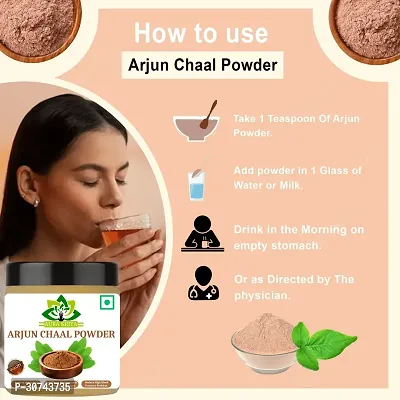 Arjun ki Chaal Powder, Arjuna Bark, Arjun Chal Tree Kwath, Arjuna Chettu Chhal-thumb4