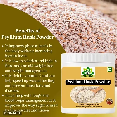 Psyllium Husk Powder (Isabgol Bhusi) sat isabgol - Support Healthy Heart  Digestion-thumb5