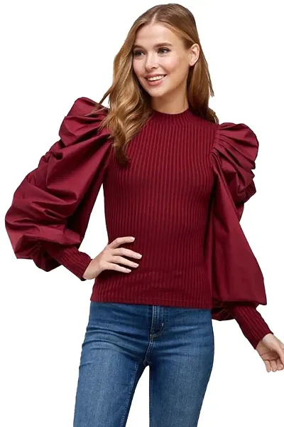 MJ Fashion||Casual Regular Sleeves Solid Women Top