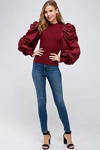 Puff Sleeve Top-thumb3