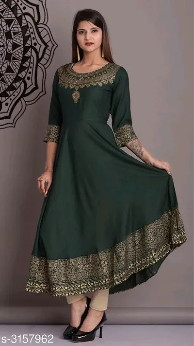 Fancy Rayon Kurtis