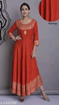 Fancy Rayon Kurti for Women-thumb3