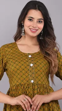 Stylish Crepe Printed Anarkali Gowns-thumb3