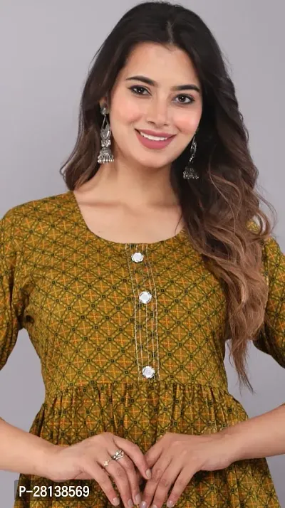 Stylish Crepe Printed Anarkali Gowns-thumb4