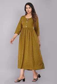 Stylish Crepe Printed Anarkali Gowns-thumb4