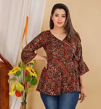 Stylish Crepe Tops For Women-thumb2