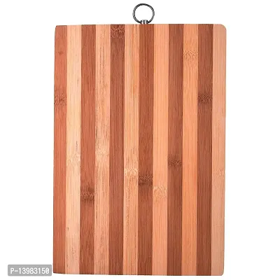 REGIUS Wooden Cutting Board Chopping Board Natural Bamboo Chopping Board Set for Kitchen Non-Slip Without Handle Durable Vegetable Board for Kitchen 30CM