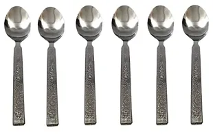 REGIUS Stainless Steel Mix Cutlery Set/Table Ware Cutlery/Dinner Cutlery/Spoon  Forks (Set of 6 Spoon and 6 Forks)-thumb4
