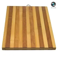 REGIUS Wooden Cutting Board Chopping Board Natural Bamboo Chopping Board Set for Kitchen Non-Slip Without Handle Durable Vegetable Board for Kitchen 30CM-thumb2