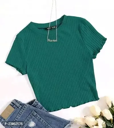 Stylish Women Cotton Blend Casual Top