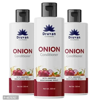 Onion Conditioner For Hair Growth Control Hair Fall - Pack Of 3 (250 ml)-thumb0