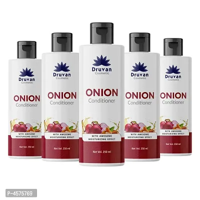 Onion Conditioner For Hair Growth Control Hair Fall - Pack Of 5 (250 ml)
