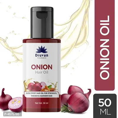 Onion Oil Hair Oil For Hair Stimulant Mineral Oil Silicones And Parabens 50 Ml Hair Care Hair Oil-thumb0