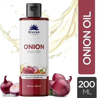 Onion Oil Hair Oil For Hair Stimulant Mineral Oil Silicones And Parabens 200 Ml Hair Care Hair Oil-thumb0