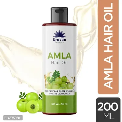 Amla Hair Oil For Perfect Shiny, Strong And Beautiful Hair.  (200 ml)-thumb0