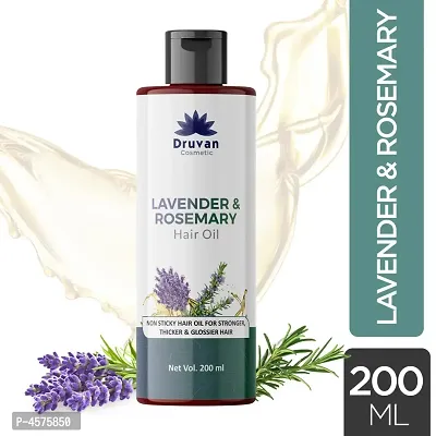 Lavender Rosemary Hair Oil For Healthy Hair  (200 ml)