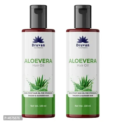 Cosmetic Aloevera Oil For Hair Growth - Pack Of 2 (100 ml)