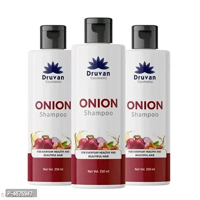 Onion Shampoo For Hair Growth - Pack Of 3 (250 ml)