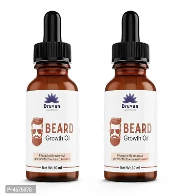 Beard Growth Oil For Men-Pack of 2 - 30 ml-thumb0