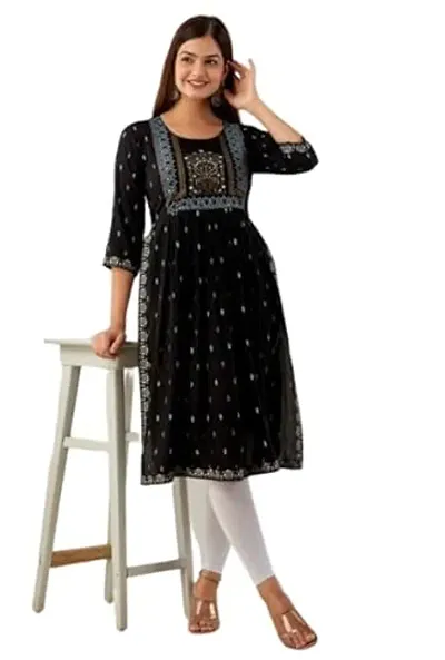 Rayon Festive Special Kurtis