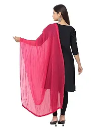 Elite Multicoloured Cotton Solid Dupattas For Women Pack Of 3-thumb2