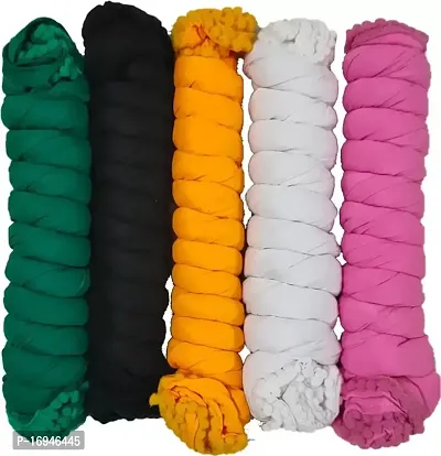 cotton dupatta for womens pack of 5