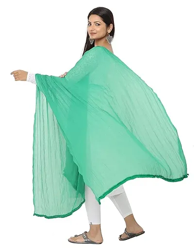 Stylish Cotton Solid Dupatta for Women