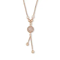 Charming Jewellery Multi Wearing CZ Round Shape Necklace Pendant Necklace Diamond Women/Girls Accessories-thumb1