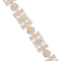 Charming Jewellery Pearl Pachi Kundan Bridal Marriage Haldi Celebrity Style Matha Patti Hair Accessories-thumb2