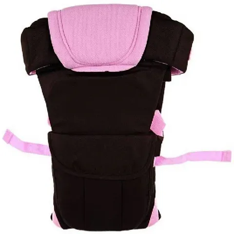 Stylish Pink Adjustable Cotton Baby Carrier Bag