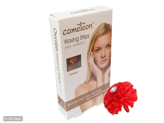 Cameleon Waxing Strips Face Underarm Variant Flavour (Chocolate)-thumb0